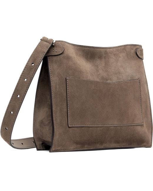 Metier Black Taupe Stowaway Crossbody Bag