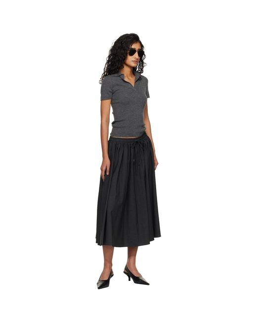Max Mara Black Albero Polo
