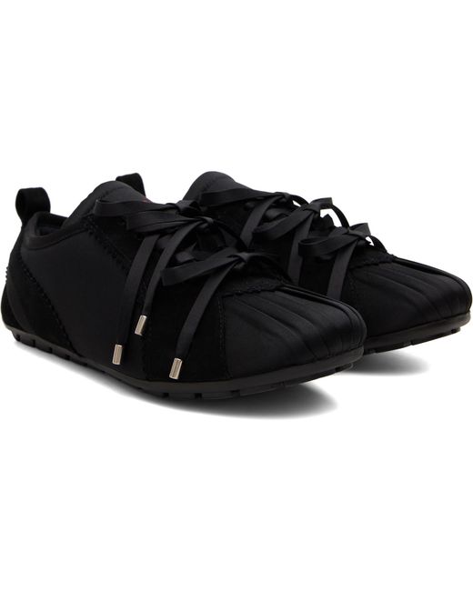 Simone Rocha Black Ballerina Grip Sneakers for men