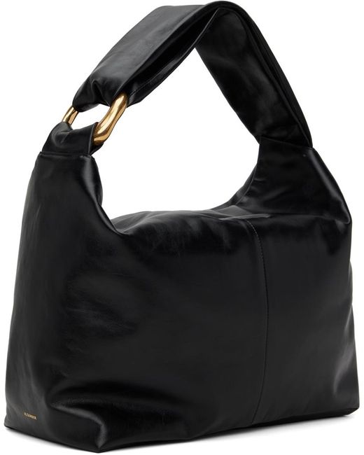 Jil Sander Black Ring Bag