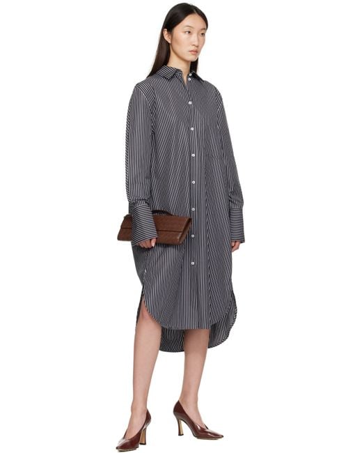 Bottega Veneta ブラウン Andiamo クラッチバッグ Black