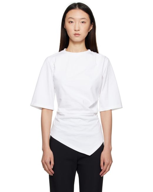 Rohe White Reinvented Twisted T-shirt