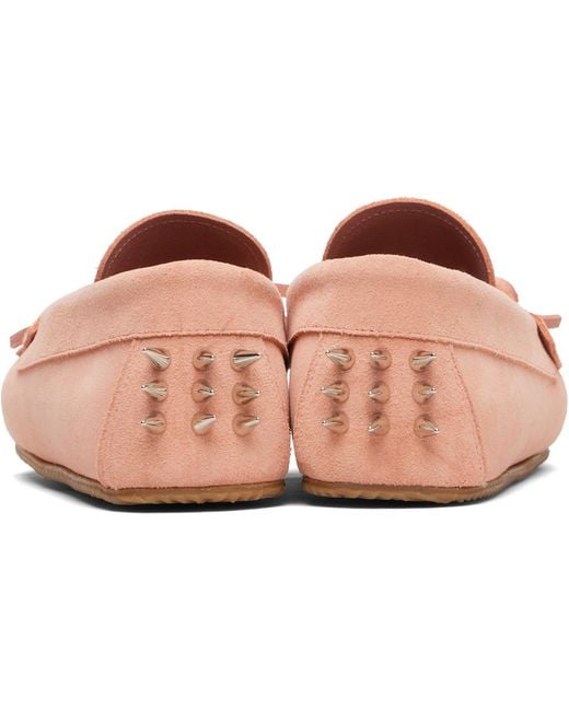 Abra Black Ssense Exclusive Spike Loafers for men