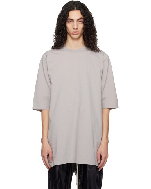 Rick Owens メンズ オフホワイト Temple Jumbo Ss Tシャツ 【公式通販】