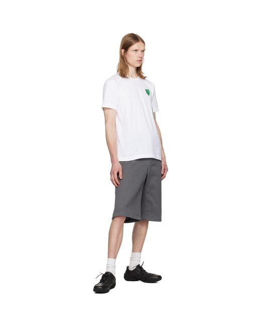 COMME DES GARÇONS PLAY Black Emblem Heart' T-Shirt for men