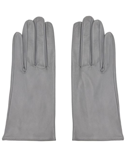 Handsome Stockholm Gray Washable Leather Gloves for men