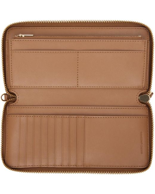 Portefeuille continental 'the wallet' brun en cuir Marc Jacobs en coloris Brown