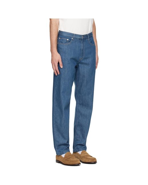 A.P.C. Blue Martin Jeans for men