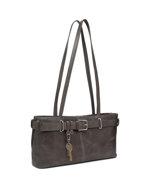 OSOI Black Shoulder Brocle Bag