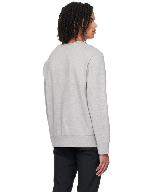 Polo Ralph Lauren Black Gray Crewneck Sweatshirt for men