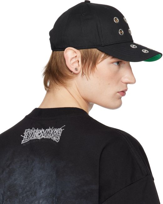 DEMMO Headbanger Cap in Black for Men | Lyst