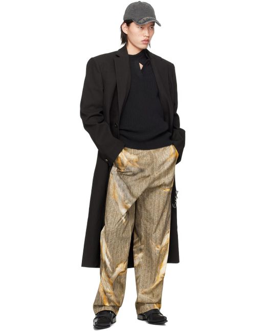Y. Project Natural Printed Trousers for men