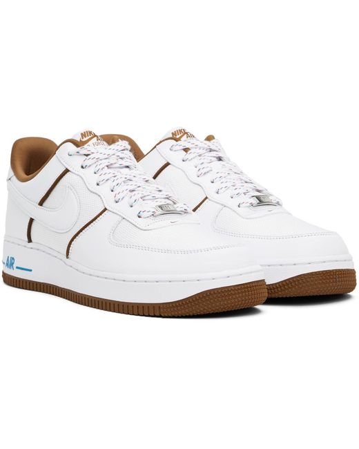 Nike Black Tan Air Force 1 '07 Lx Sneakers for men