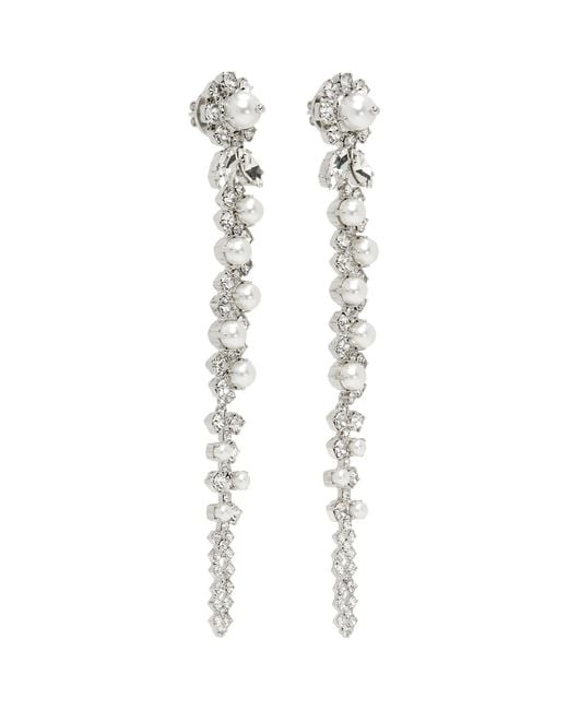 Simone Rocha Black Drip Earrings