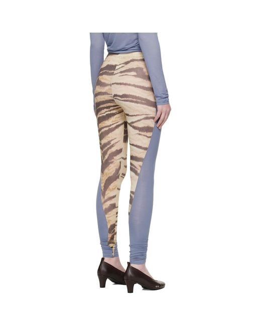 Baserange Black Net Leggings