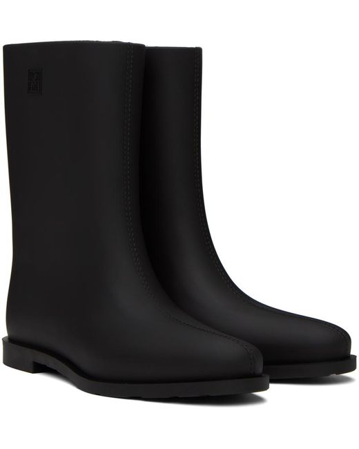 Totême  Toteme Black Rain Boots
