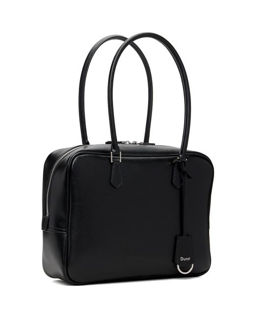 DUNST Black Classic 28 Leather Bag