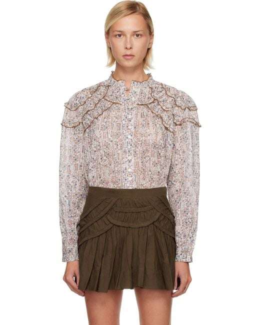 Isabel Marant Multicolor Christa Blouse