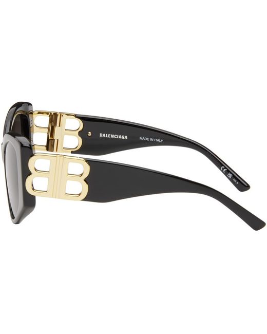 Balenciaga Black Dynasty Xl D-frame Sunglasses