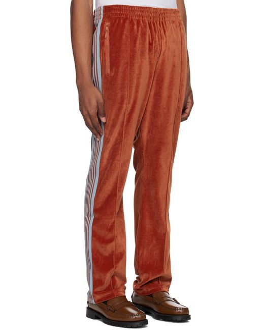Pantalon de survêtement ajusté Needles pour homme en coloris Red