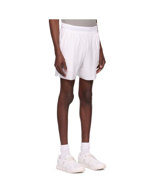Nike White Nkct Df Slam Shorts for men