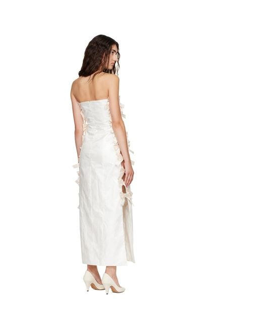 Super Yaya White Sofia Maxi Dress