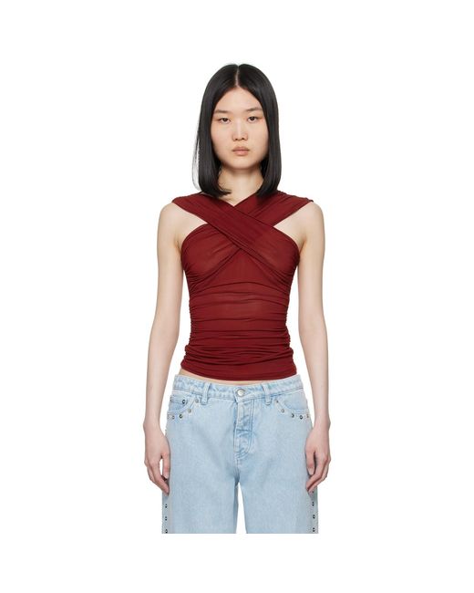 Paloma Wool Red Mushka Tank Top
