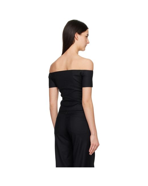 AYA MUSE Black Vesta Top