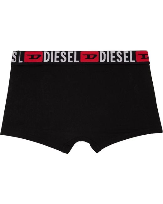 DIESEL Red Five-Pack Mix-Colour Boxer Briefs for men
