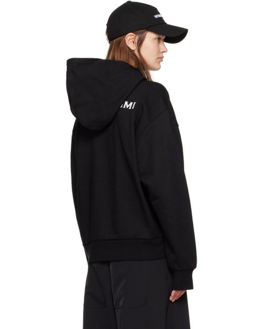 Wooyoungmi Black Patch Hoodie