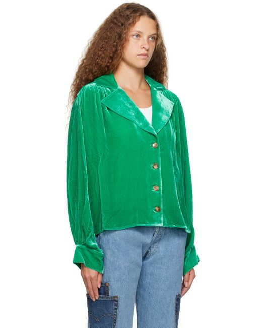 Caro Editions Green Bonsai Shirt
