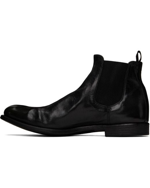 メンズ Officine Creative ブラック Chronicle 123 チェルシーブーツ Black