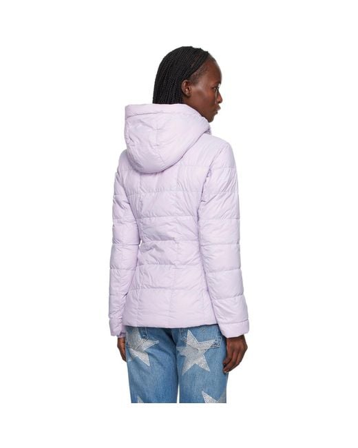 Canada Goose Purple Abbott Down Jacket