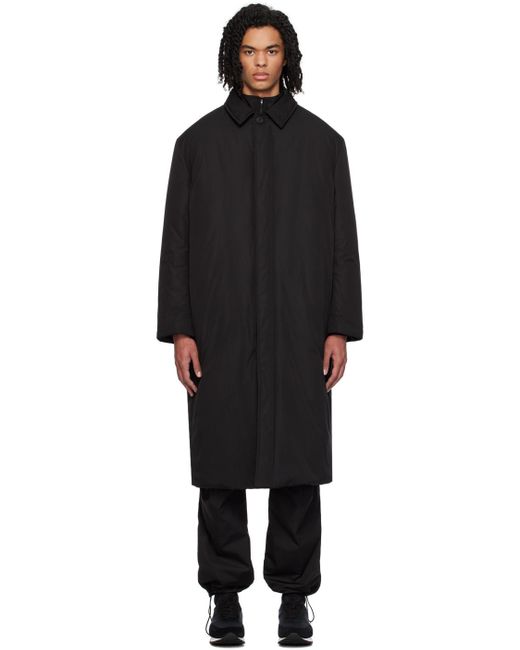 The Row Black Django Coat for men