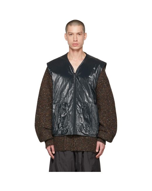A.A.Spectrum光谱 Black Kardiel Cardigan Set for men
