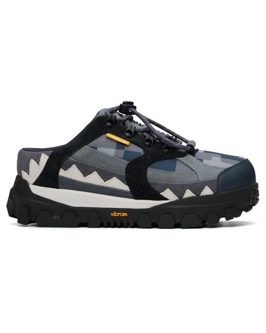A Bathing Ape Black Kazuki Kuraishi Edition Clog Sta Slip-On Loafers for men