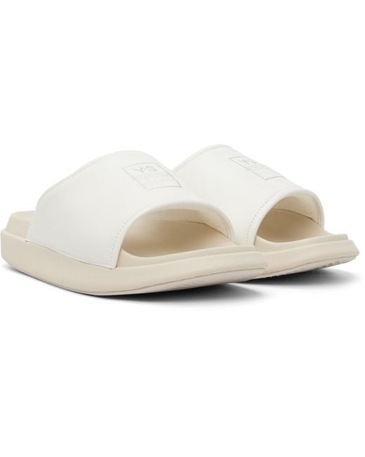 Y-3 Black Off- Slides for men