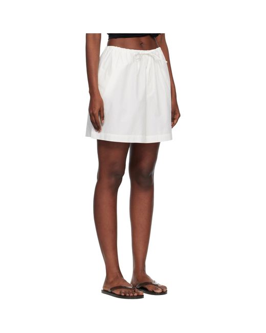 Baserange White Kolla Shorts