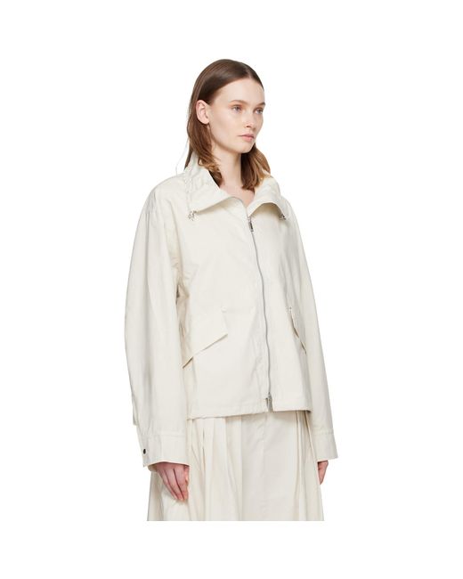 Studio Nicholson White Off- Lismore Jacket