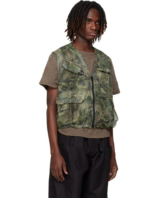 South2 West8 Khaki Bush Trek Vest in Black for Men | Lyst