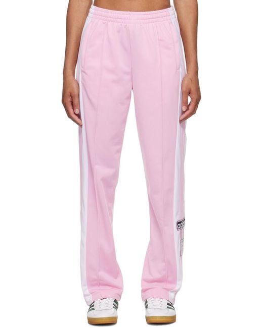 Adidas Originals Pink Adibreak Lounge Pants