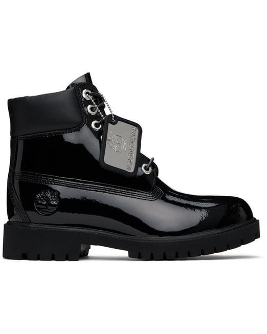 Timberland Black Veneda Carter Edition Heritage Lace-up Boots
