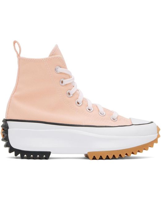Baskets run star hike roses Converse en coloris Black