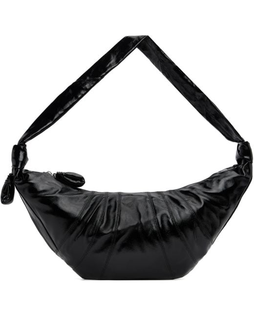 Lemaire Black Large Croissant Bag