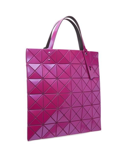 Issey Miyake Purple Lucent One-Tone Tote