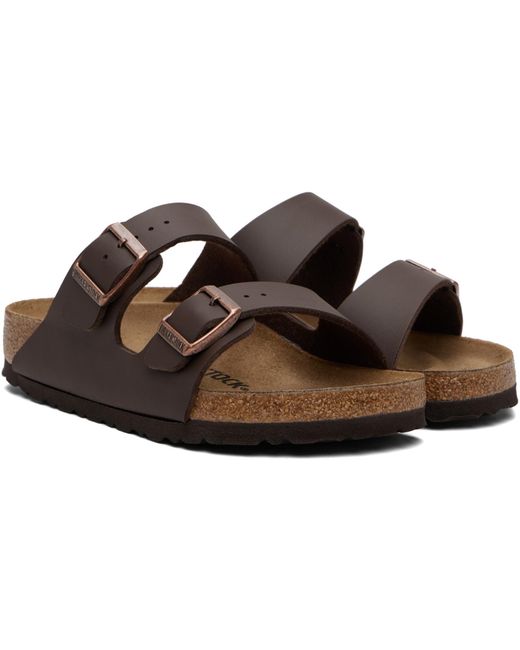 Birkenstock Brown Regular Arizona Sandals