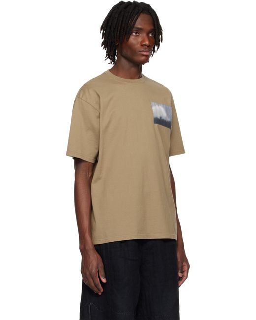 メンズ Undercover カーキ Uc1E3812 Tシャツ Black