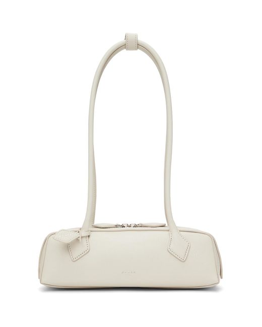 Alaïa White Off- 'Le Teckel' Small Bag