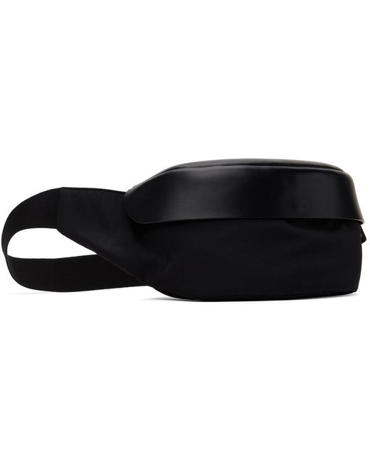 Jil Sander Black Lid Belt Bag Medium Pouch for men