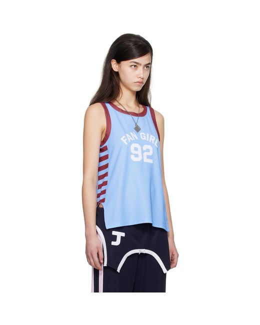 Im Sorry by Petra Collins Blue Ssense Exclusive Jennyfax Edition Striped Tank Top